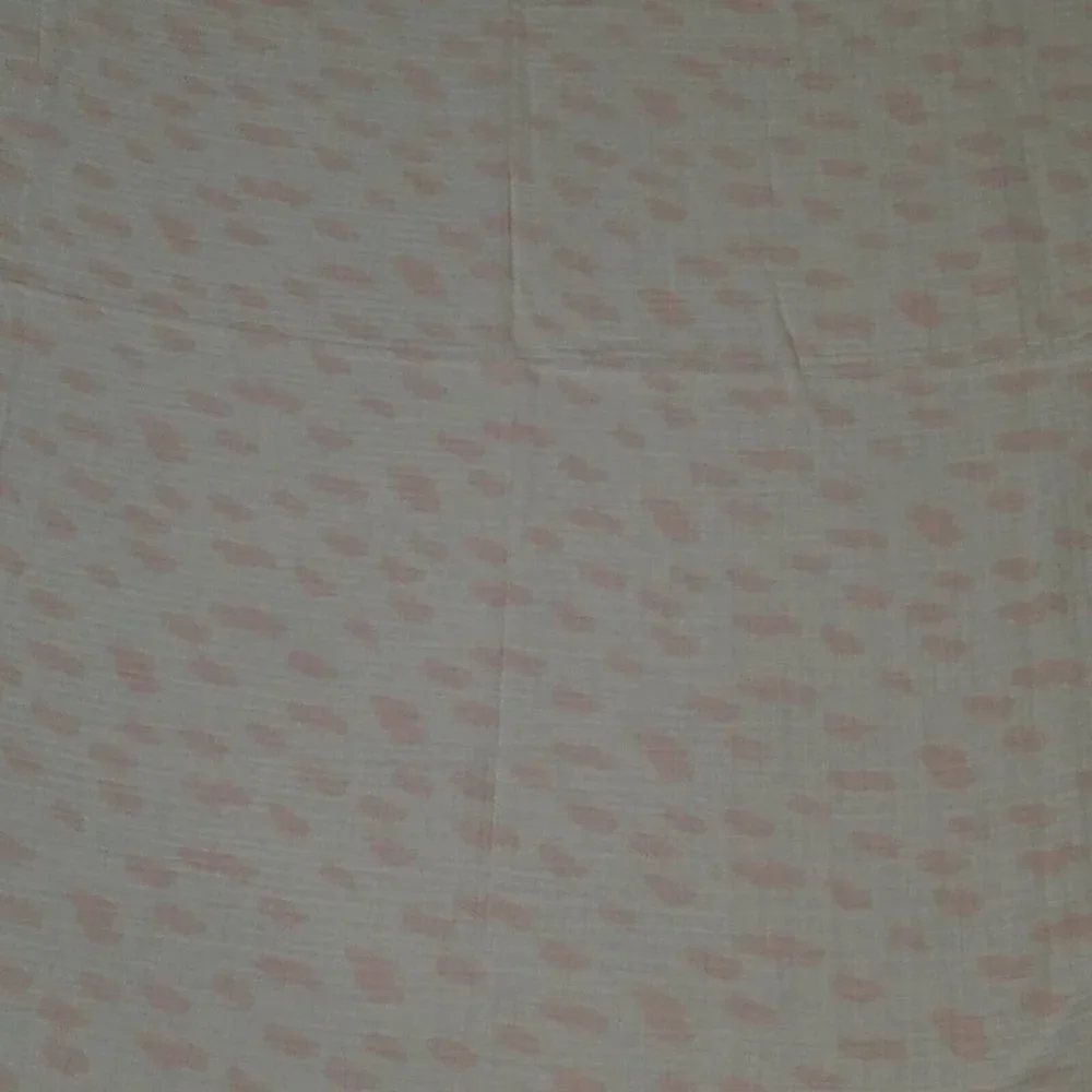 Cloud Island Pink White Animal Print Muslin Cotton Swaddle Blanket Baby Lovey